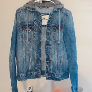 Vintage Hollister Hoodie Jean Jacket